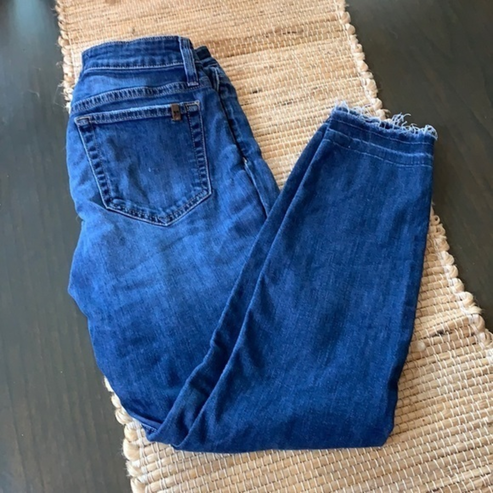 Joe’s‎ High Rise Skinny Ankle Crop Jeans w/stretch Sz 26